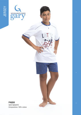 PIGIAMA RAGAZZO M/M P45030 Tellini S.r.l. Ingrosso Abbigliamento